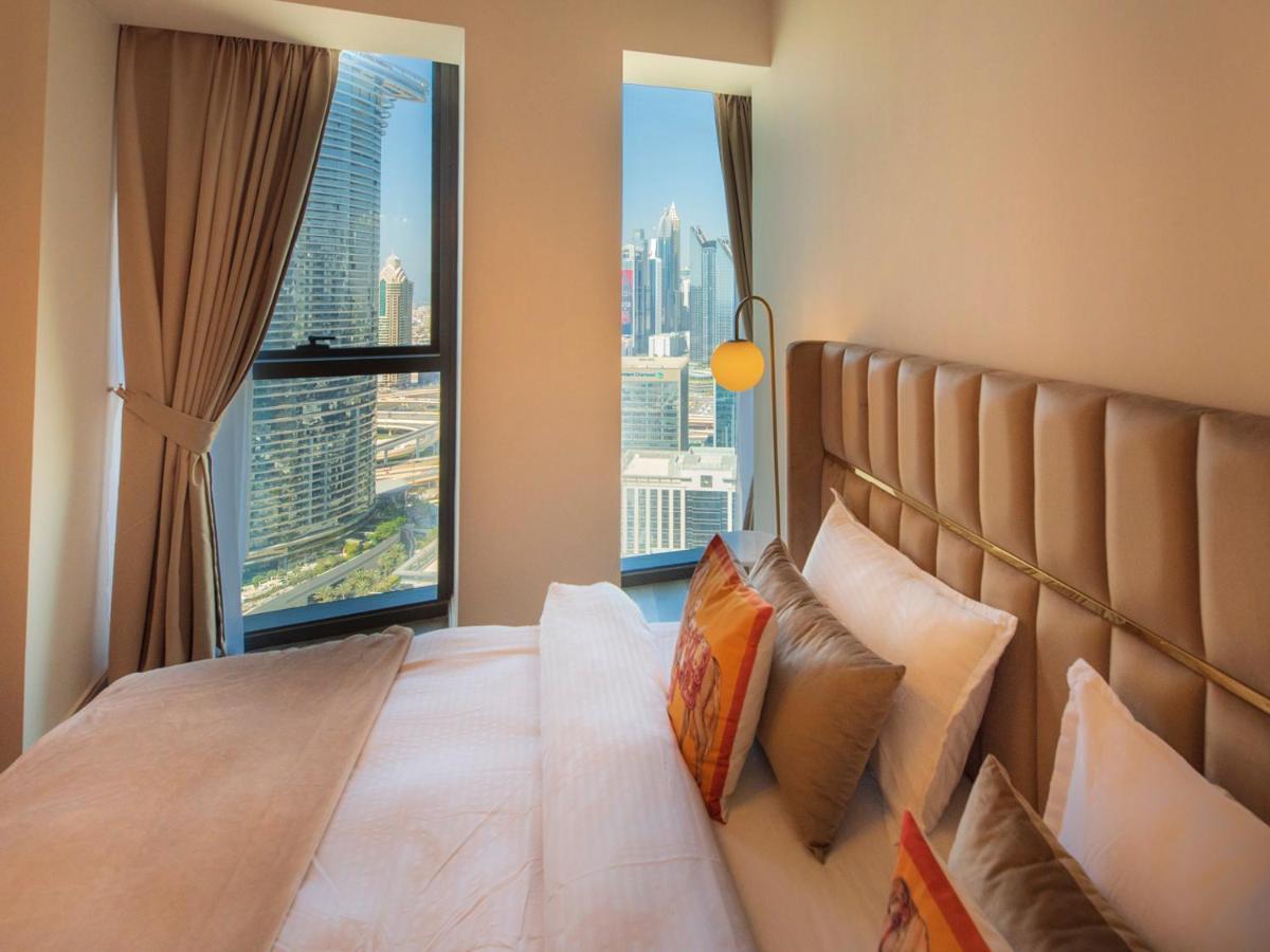 Апартаменты First Class 3Br With Full Dubai Skyline & Sea View Экстерьер фото