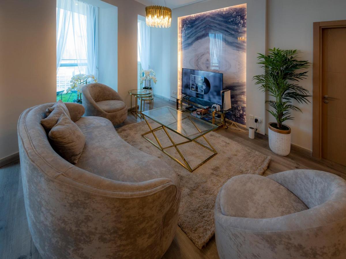 Апартаменты First Class 3Br With Full Dubai Skyline & Sea View Экстерьер фото
