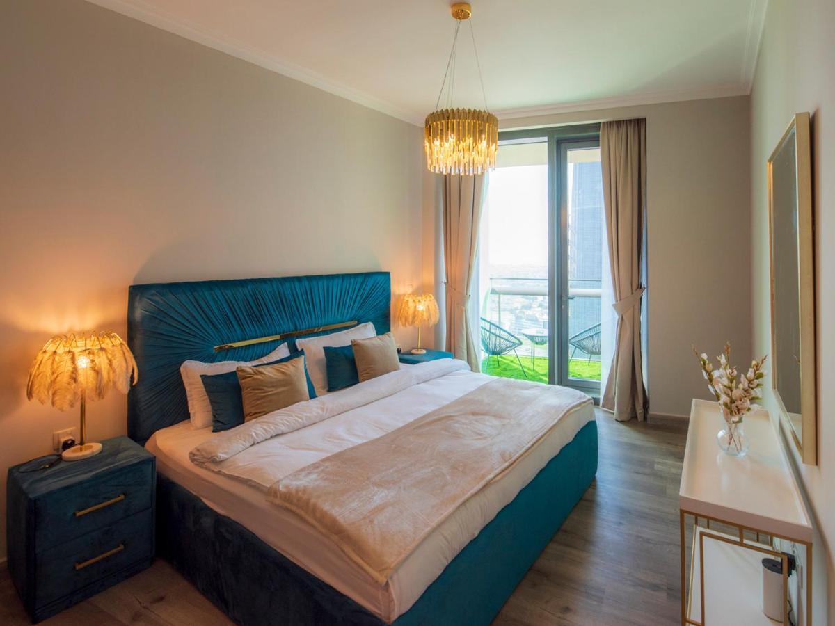 Апартаменты First Class 3Br With Full Dubai Skyline & Sea View Экстерьер фото