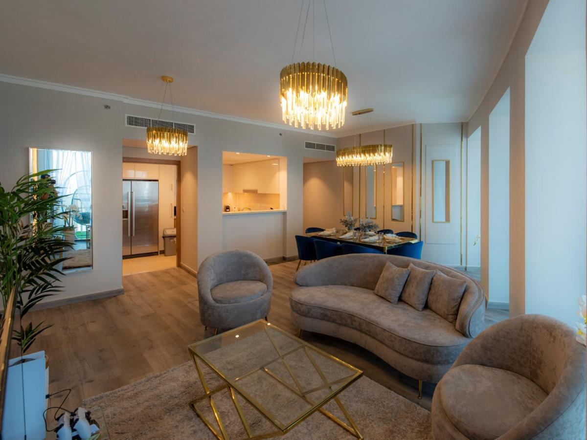 Апартаменты First Class 3Br With Full Dubai Skyline & Sea View Экстерьер фото